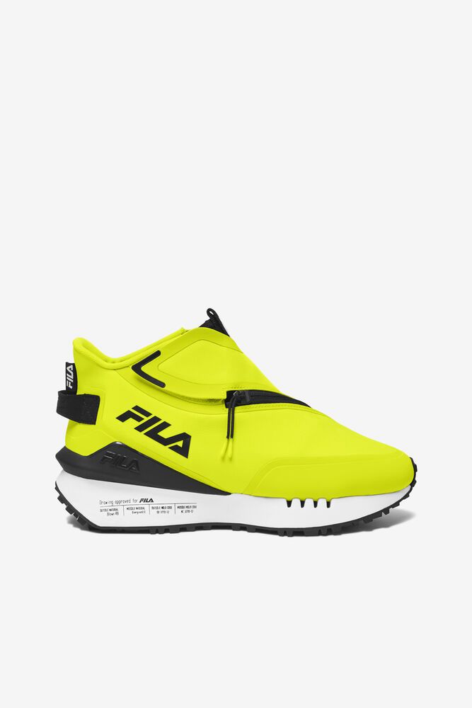Fila Sneakers Womens Yellow - Space Runner - Philippines 1275940-TK